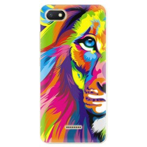 Odolné silikónové puzdro iSaprio - Rainbow Lion - Xiaomi Redmi 6A