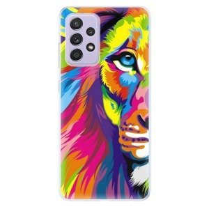 Odolné silikónové puzdro iSaprio - Rainbow Lion - Samsung Galaxy A52/A52 5G