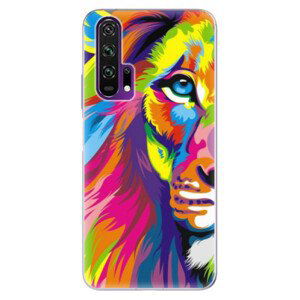 Odolné silikónové puzdro iSaprio - Rainbow Lion - Honor 20 Pro