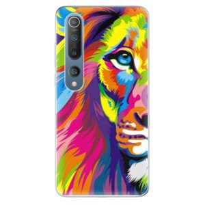 Odolné silikónové puzdro iSaprio - Rainbow Lion - Xiaomi Mi 10 / Mi 10 Pro