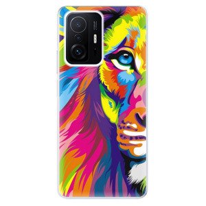 Odolné silikónové puzdro iSaprio - Rainbow Lion - Xiaomi 11T / 11T Pro