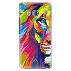 Plastové puzdro iSaprio - Rainbow Lion - HTC U11