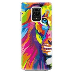 Plastové puzdro iSaprio - Rainbow Lion - Xiaomi Redmi Note 9 Pro / Note 9S