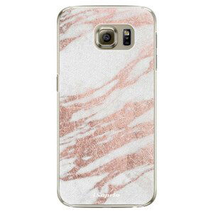 Plastové puzdro iSaprio - RoseGold 10 - Samsung Galaxy S6 Edge