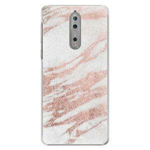 Plastové puzdro iSaprio - RoseGold 10 - Nokia 8