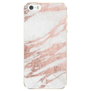 Odolné silikónové puzdro iSaprio - RoseGold 10 - iPhone 5/5S/SE