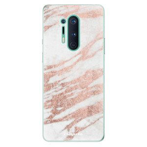 Odolné silikónové puzdro iSaprio - RoseGold 10 - OnePlus 8 Pro