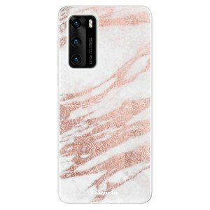 Odolné silikónové puzdro iSaprio - RoseGold 10 - Huawei P40