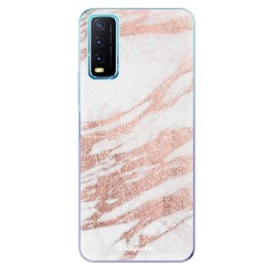 Odolné silikónové puzdro iSaprio - RoseGold 10 - Vivo Y20s