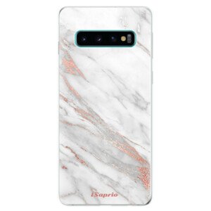 Odolné silikonové pouzdro iSaprio - RoseGold 11 - Samsung Galaxy S10