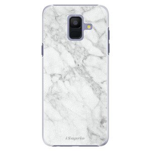 Plastové puzdro iSaprio - SilverMarble 14 - Samsung Galaxy A6