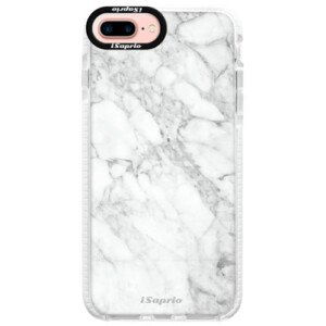 Silikónové púzdro Bumper iSaprio - SilverMarble 14 - iPhone 7 Plus