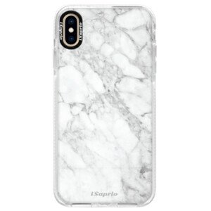 Silikónové púzdro Bumper iSaprio - SilverMarble 14 - iPhone XS Max