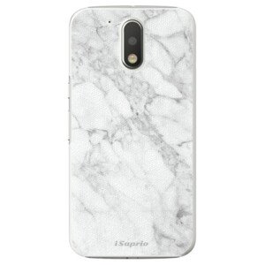 Plastové puzdro iSaprio - SilverMarble 14 - Lenovo Moto G4 / G4 Plus