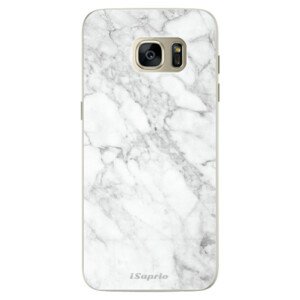 Silikónové puzdro iSaprio - SilverMarble 14 - Samsung Galaxy S7 Edge