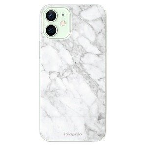 Odolné silikónové puzdro iSaprio - SilverMarble 14 - iPhone 12