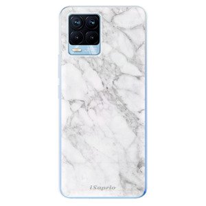 Odolné silikónové puzdro iSaprio - SilverMarble 14 - Realme 8 / 8 Pro