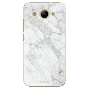 Plastové puzdro iSaprio - SilverMarble 14 - Huawei Y3 2017