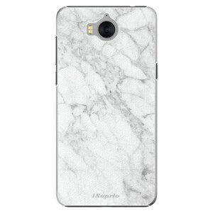 Plastové puzdro iSaprio - SilverMarble 14 - Huawei Y5 2017 / Y6 2017