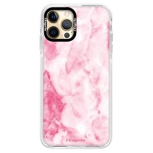 Silikónové puzdro Bumper iSaprio - RoseMarble 16 - iPhone 12 Pro Max