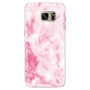 Silikónové puzdro iSaprio - RoseMarble 16 - Samsung Galaxy S7 Edge