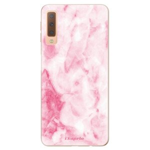 Odolné silikónové puzdro iSaprio - RoseMarble 16 - Samsung Galaxy A7 (2018)