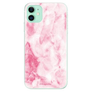 Odolné silikónové puzdro iSaprio - RoseMarble 16 - iPhone 11