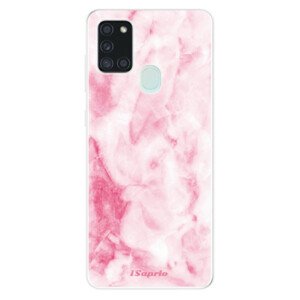 Odolné silikónové puzdro iSaprio - RoseMarble 16 - Samsung Galaxy A21s