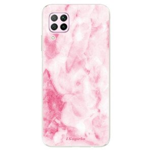 Odolné silikónové puzdro iSaprio - RoseMarble 16 - Huawei P40 Lite