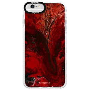 Silikónové púzdro Bumper iSaprio - RedMarble 17 - iPhone 6/6S