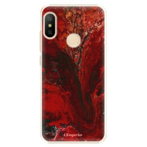 Plastové puzdro iSaprio - RedMarble 17 - Xiaomi Mi A2 Lite