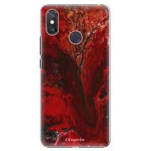 Plastové puzdro iSaprio - RedMarble 17 - Xiaomi Mi Max 3