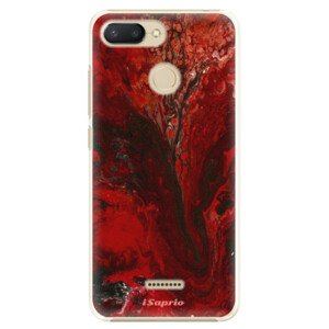 Plastové puzdro iSaprio - RedMarble 17 - Xiaomi Redmi 6