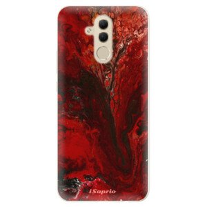 Silikónové puzdro iSaprio - RedMarble 17 - Huawei Mate 20 Lite