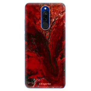 Odolné silikónové puzdro iSaprio - RedMarble 17 - Xiaomi Redmi 8