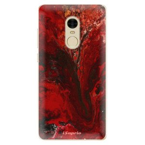 Odolné silikónové puzdro iSaprio - RedMarble 17 - Xiaomi Redmi Note 4