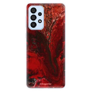 Odolné silikónové puzdro iSaprio - RedMarble 17 - Samsung Galaxy A33 5G