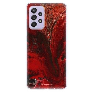 Odolné silikónové puzdro iSaprio - RedMarble 17 - Samsung Galaxy A52/A52 5G