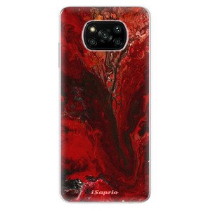 Odolné silikónové puzdro iSaprio - RedMarble 17 - Xiaomi Poco X3 Pro / X3 NFC