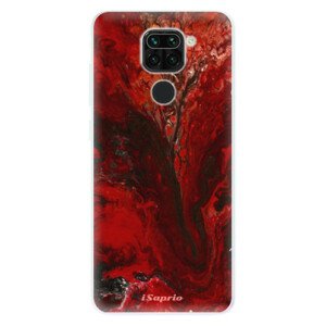 Odolné silikónové puzdro iSaprio - RedMarble 17 - Xiaomi Redmi Note 9