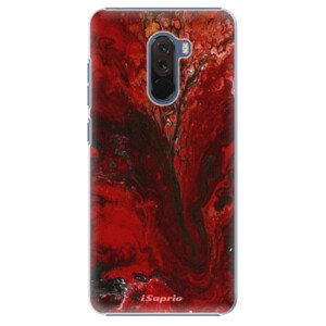 Plastové puzdro iSaprio - RedMarble 17 - Xiaomi Pocophone F1