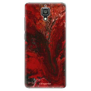 Plastové puzdro iSaprio - RedMarble 17 - Xiaomi Mi4