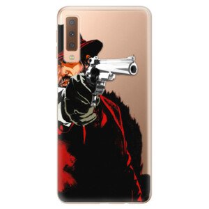 Odolné silikónové puzdro iSaprio - Red Sheriff - Samsung Galaxy A7 (2018)