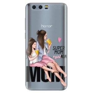 Silikónové puzdro iSaprio - Milk Shake - Brunette - Huawei Honor 9