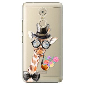 Plastové puzdro iSaprio - Sir Giraffe - Lenovo K6 Note