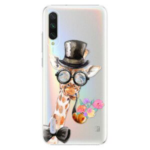 Plastové puzdro iSaprio - Sir Giraffe - Xiaomi Mi A3