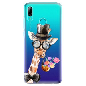 Plastové puzdro iSaprio - Sir Giraffe - Huawei P Smart 2019