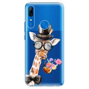 Plastové puzdro iSaprio - Sir Giraffe - Huawei P Smart Z