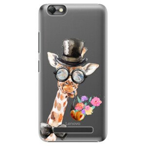 Plastové puzdro iSaprio - Sir Giraffe - Lenovo Vibe C