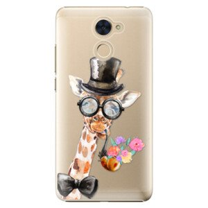 Plastové puzdro iSaprio - Sir Giraffe - Huawei Y7 / Y7 Prime